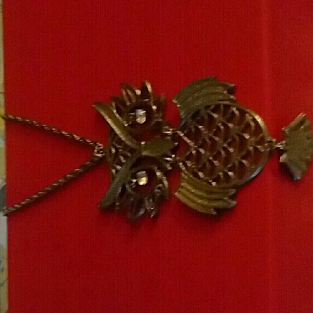 Owl necklace